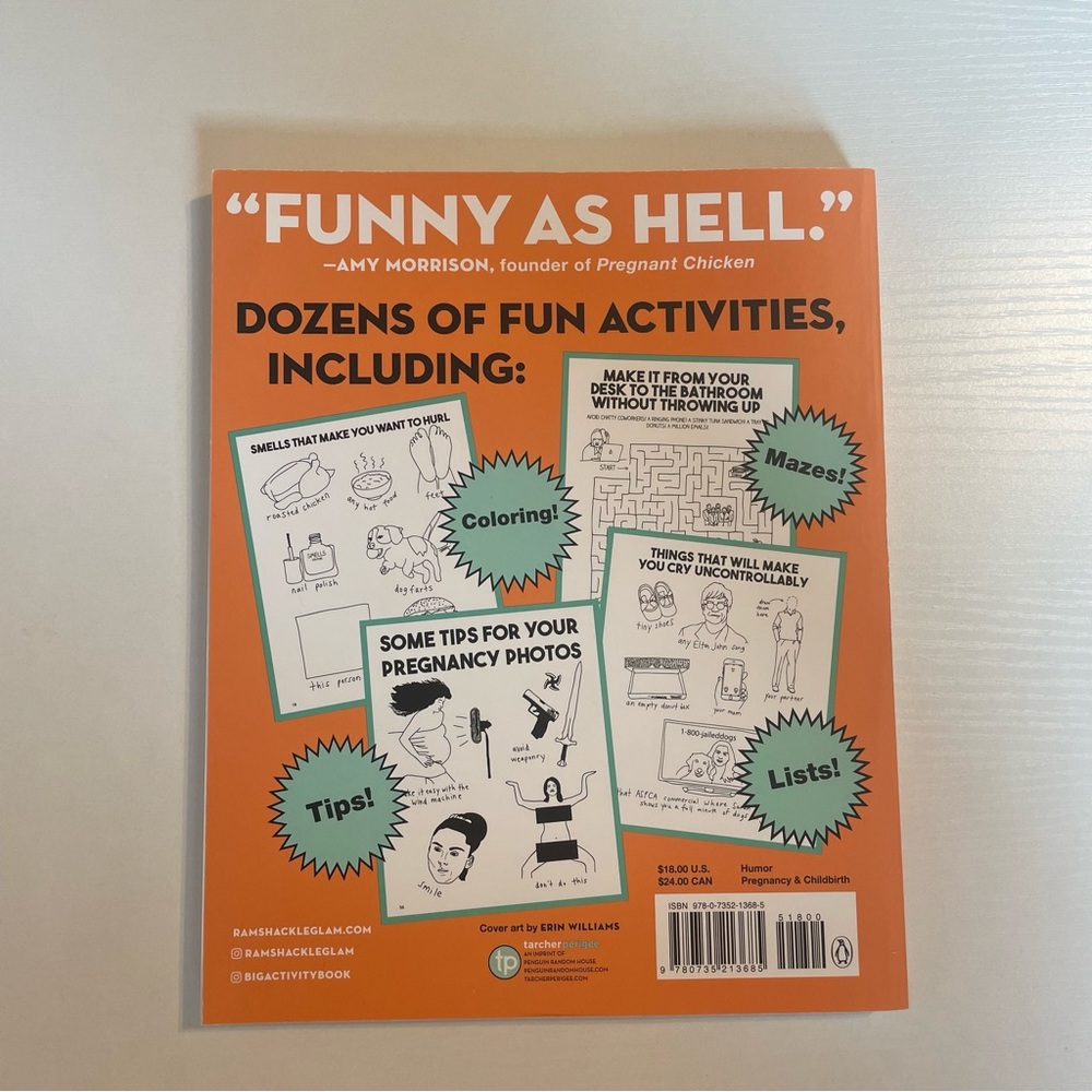 The Big Fat Activity Book for Pregnant People - Picture 2 of 3